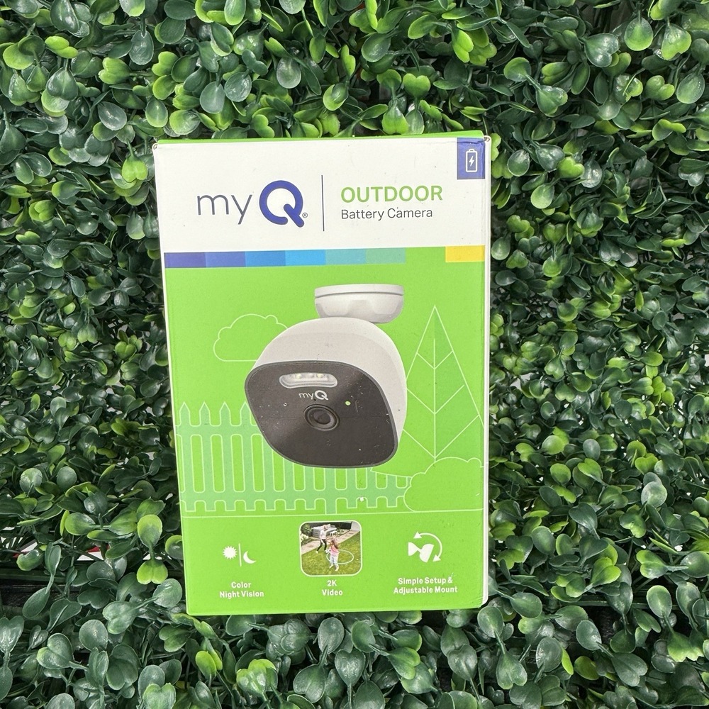 myQ Outdoor 2K Wireless Battery Security Camera MYQ-C39VXXW Chamberlain